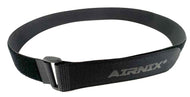 AIRNIX 40" x 1.5" (36" Useable) Light Duty Hook and Loop Nylon Cinch Straps with Plastic Buckle, Reusable Fastening, Securing, Cable Straps