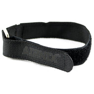 AIRNIX 12" x .75" (9.5" useable) Heavy Duty Nylon Webbing Hook and Loop Cinch Straps with Metal Buckle, Reusable Fastening, Securing, Cable Straps