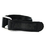AIRNIX 8" x .75" (6.5" useable) Heavy Duty Nylon Webbing Hook and Loop Cinch Straps with Metal Buckle, Reusable Fastening, Securing, Cable Straps