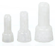 AIRNIX TERMINAL CE5 LARGE CLOSED END CAP, CLEAR, CRIMP, INSULATED, ELECTRICAL CONNECTORS, WIRE TERMINALS