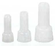 AIRNIX TERMINAL CE1 SMALL CLOSED END CAP, CLEAR, CRIMP, INSULATED, ELECTRICAL CONNECTORS, WIRE TERMINALS
