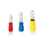 AIRNIX TERMINAL MPD 5.5-195 YELLOW MALE BULLET DISCONNECT, CRIMP, PVC INSULATED, ELECTRICAL CONNECTORS, WIRE TERMINALS