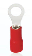 AIRNIX TERMINAL RV 1.25-5 RED RING TERMINAL, CRIMP, PVC INSULATED, ELECTRICAL CONNECTORS, WIRE TERMINALS