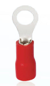AIRNIX TERMINAL RV 1.25-4 RED RING TERMINAL, CRIMP, PVC INSULATED